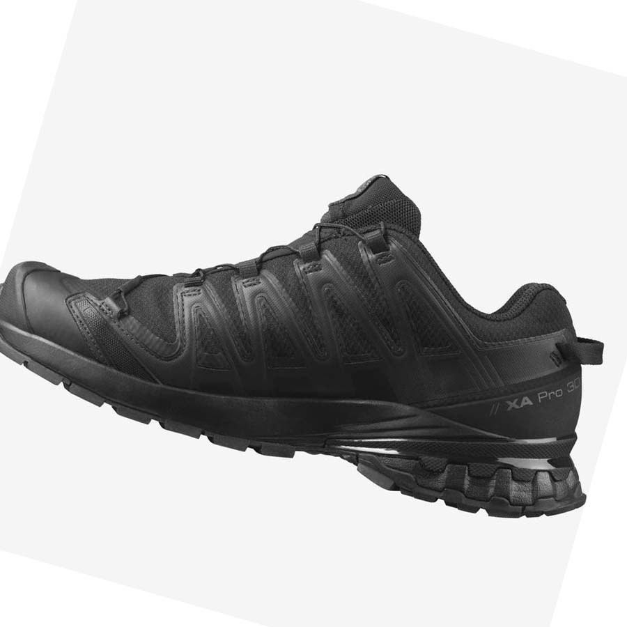 Salomon XA PRO 3D v8 GORE-TEX Erkek Patika Koşu Ayakkabısı Siyah | TR 3507XYU